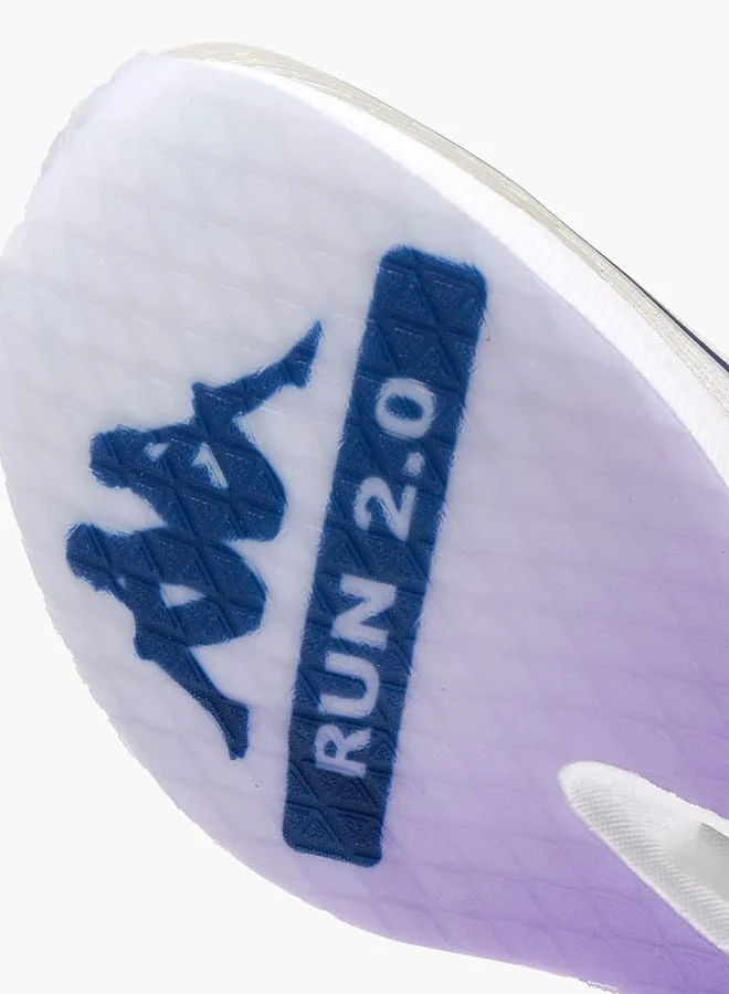 Kappa Women's Logo Detail Lace-Up Sports Shoes