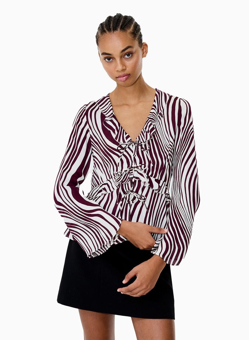 French Connection Ziggy Lara Viscose Top - Image 2