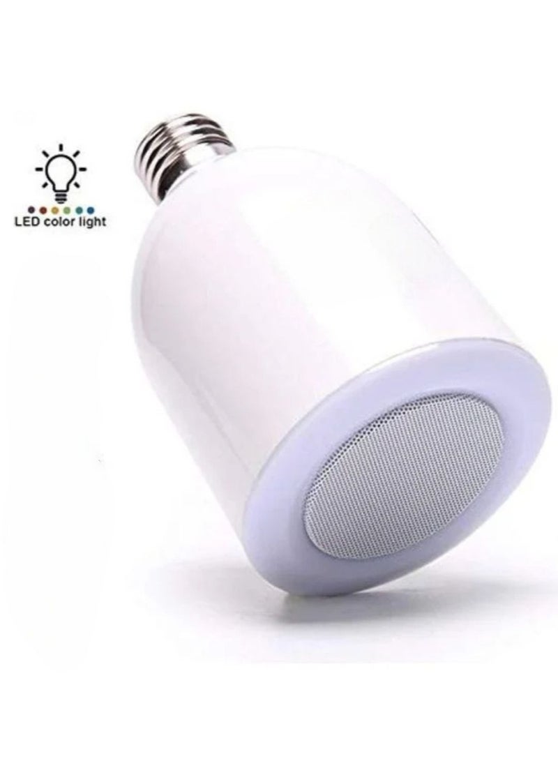 LED lamp and speaker for the entire Holy Quran The device is a smart LED lamp that is placed in a multi-functional electrical outlet. It can be operated either by the attached remote control or by an application on the phone. You can choose the voice of the reciter from 16 reciters and translate the Quran into 18 languages. The translation is verse by verse. You can control the selection of the surahs. It has an interpretation of the entire Quran in audio, legal ruqyah in audio, Ayat al-Kursi, and the device’s radio is the best way to learn the Quran and listen to it.  - Image 3