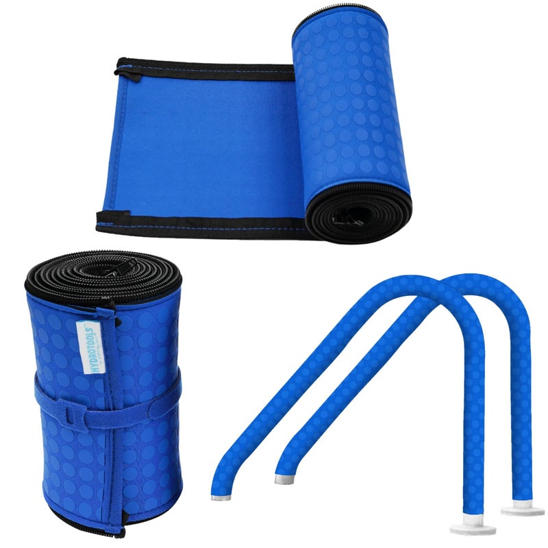 SWIMLINE HYDROTOOLS Neoprene Pool Handrail Cover Padded Zipper Sleeve for Inground Above Ground Rails Heat Reduction NonSlip Comfort Grip 4 Feet 1Pack - Image 2