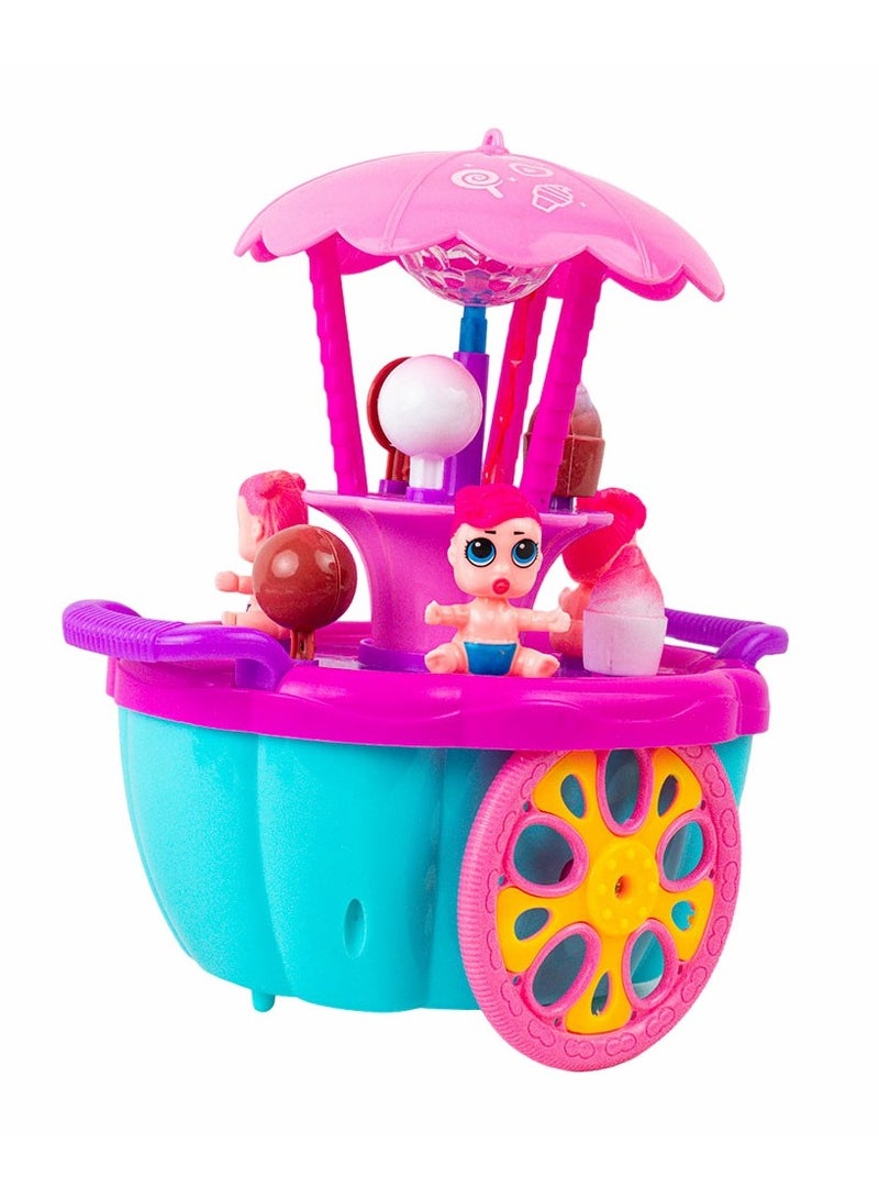Doll Sweet Ice Cream Cart Ramadan Lantern - 078-3A - Image 4