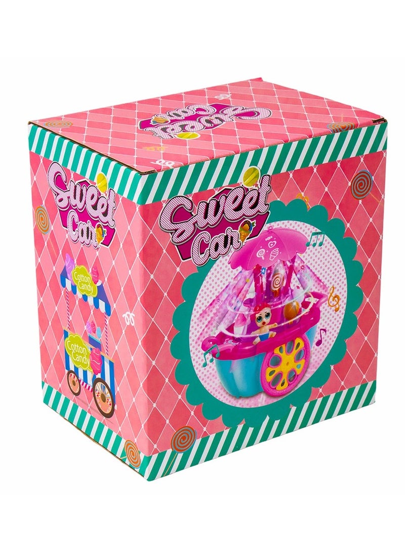 Doll Sweet Ice Cream Cart Ramadan Lantern - 078-3A - Image 2