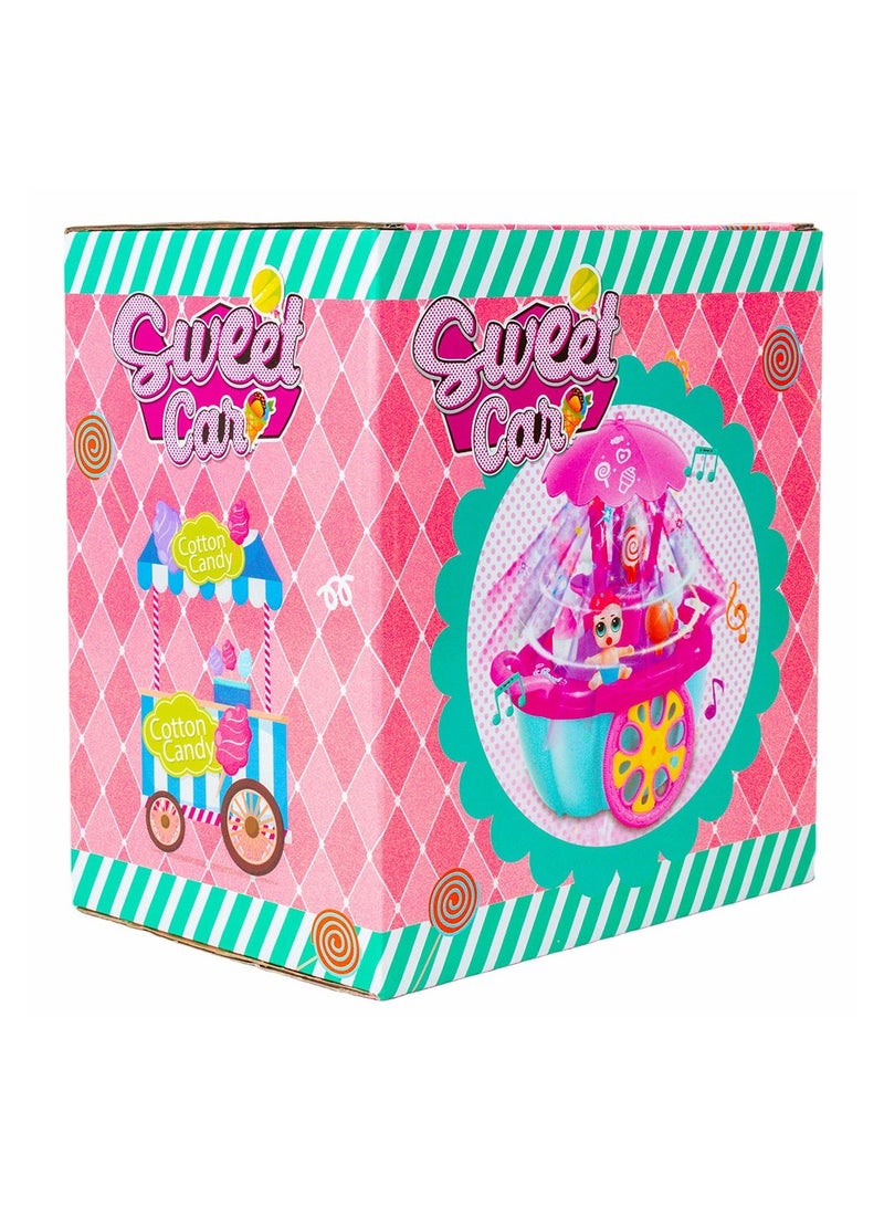 Doll Sweet Ice Cream Cart Ramadan Lantern - 078-3A - Image 3