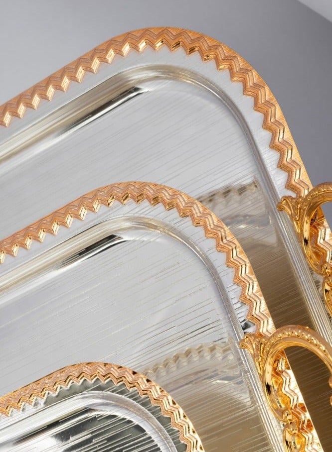 Bin Shihon 3-Piece Rectangular Tabsi Set in Two Colors - Image 2