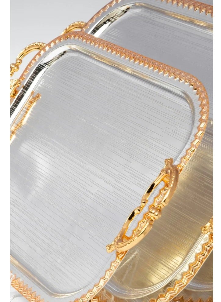 Bin Shihon 3-Piece Rectangular Tabsi Set in Two Colors - Image 3