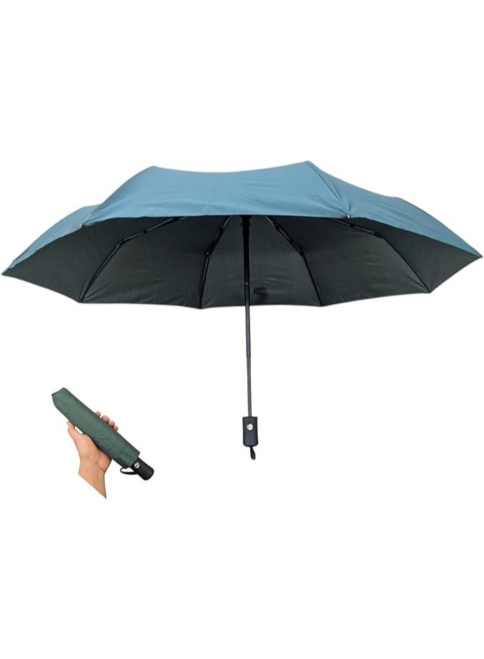 مظلة واقية من الشمس والمطر . قابلة للطي . UV ونظام فتح وغلق تلقائي . لون داخلى اسود لنتيجة عزل افضل - Image 1