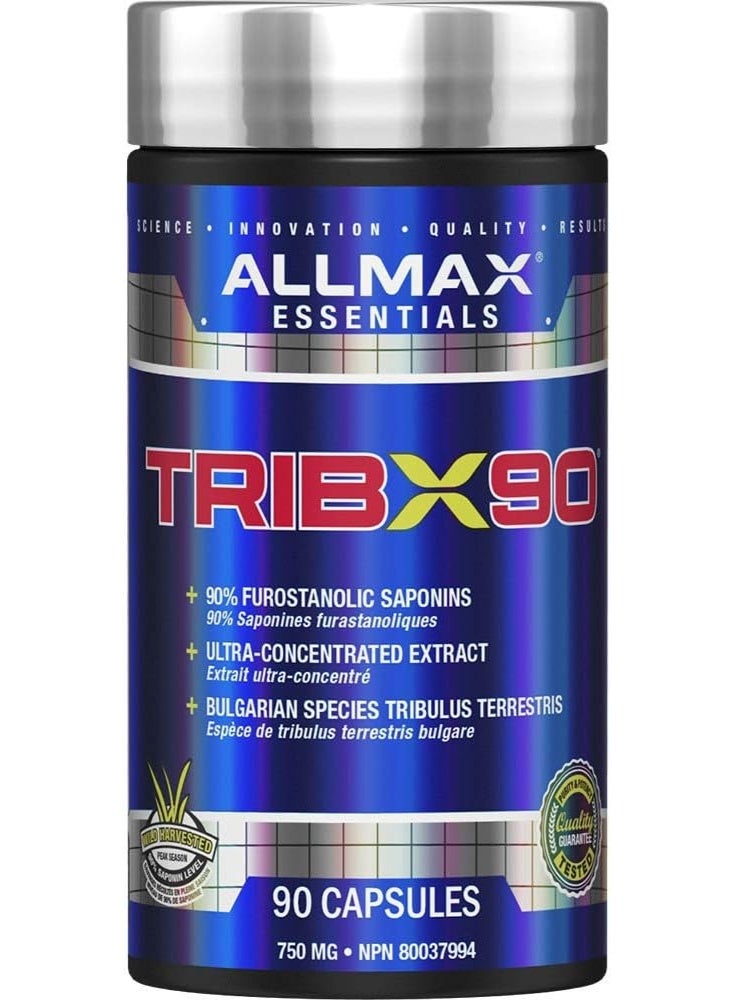 ALLMAX Nutrition Tribx90 100% pure tribulus terrestris, 90 capsules - Image 4
