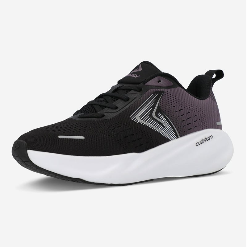 Demix Women's Running Sport Shoes – Black Lightweight Sneakers with Cushioned Midsole, Breathable Upper and Durable Outsole - Image 1