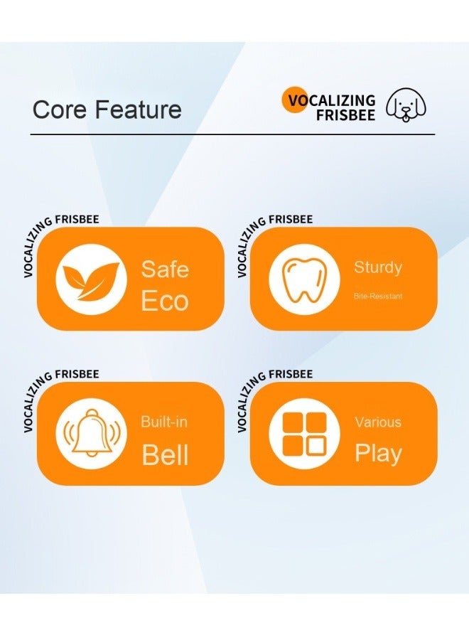 Plush interactive sound-making toys, toys for interaction between children and pets.(Yellow, 1 Piece) - Image 2