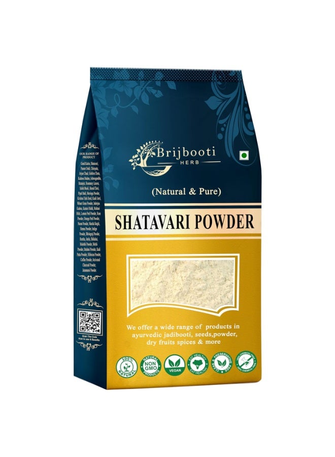  بريجبوتي بيرجو ماهافير 400 غرام مسحوق بيلي شاتافاري - الهليون الأصفر العنقودي، طبيعي (BMKB-3) - Image 1