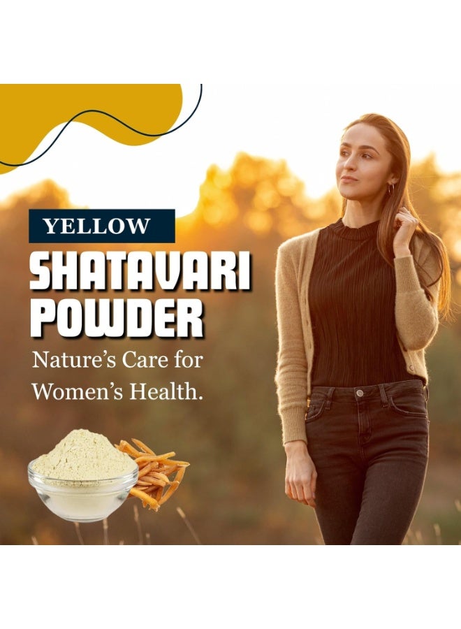  بريجبوتي بيرجو ماهافير 400 غرام مسحوق بيلي شاتافاري - الهليون الأصفر العنقودي، طبيعي (BMKB-3) - Image 5