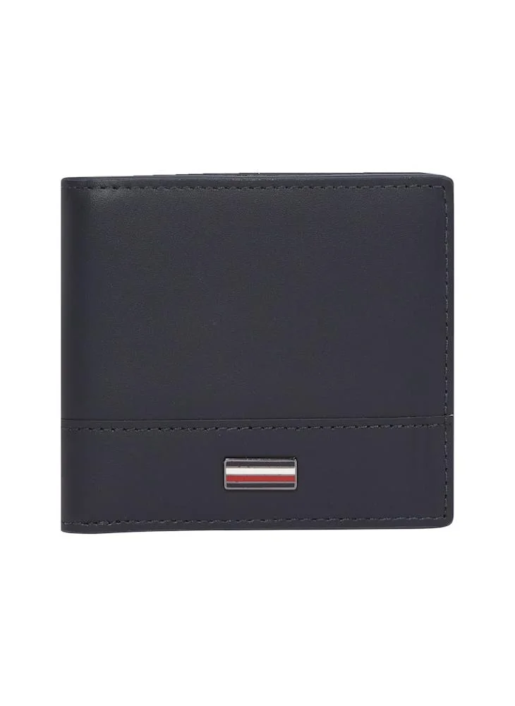 TOMMY HILFIGER Logo Corp Plaque Bifold Wallet