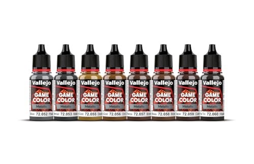 Vallejo - Game Color Range Metallic Colors | Smooth Metallic Coverage | Miniature Model Paints | Acrylic Paint Set Colors for Fantasy and Wargames Figures | 8 Bottles x 18 ml (0.6 oz.fl) - Image 5