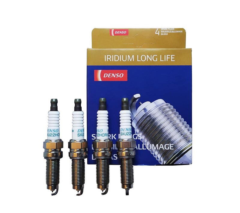 DENSO # 3461 IRIDIUM LONG LIFE Spark Plugs -- SXU22HCR11S ----- 4 PCSNEW - Image 1