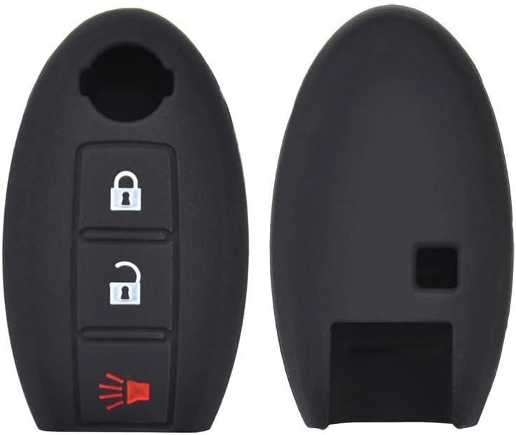 QASULER Silicone Key Case Cover for Nissan Models - Image 3