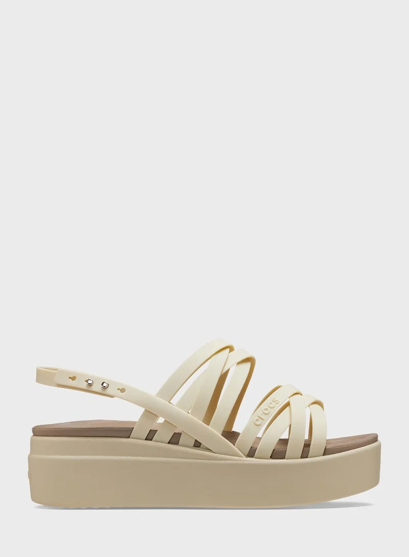 crocs Brooklyn Strappy Low Wedge