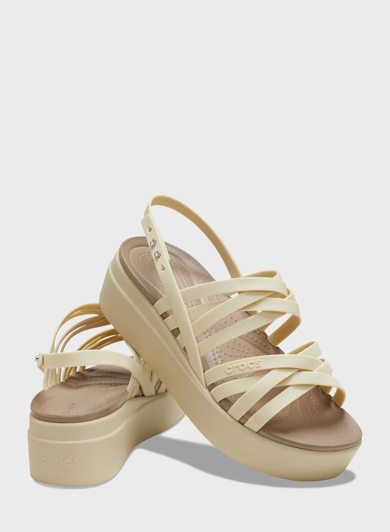 crocs Brooklyn Strappy Low Wedge