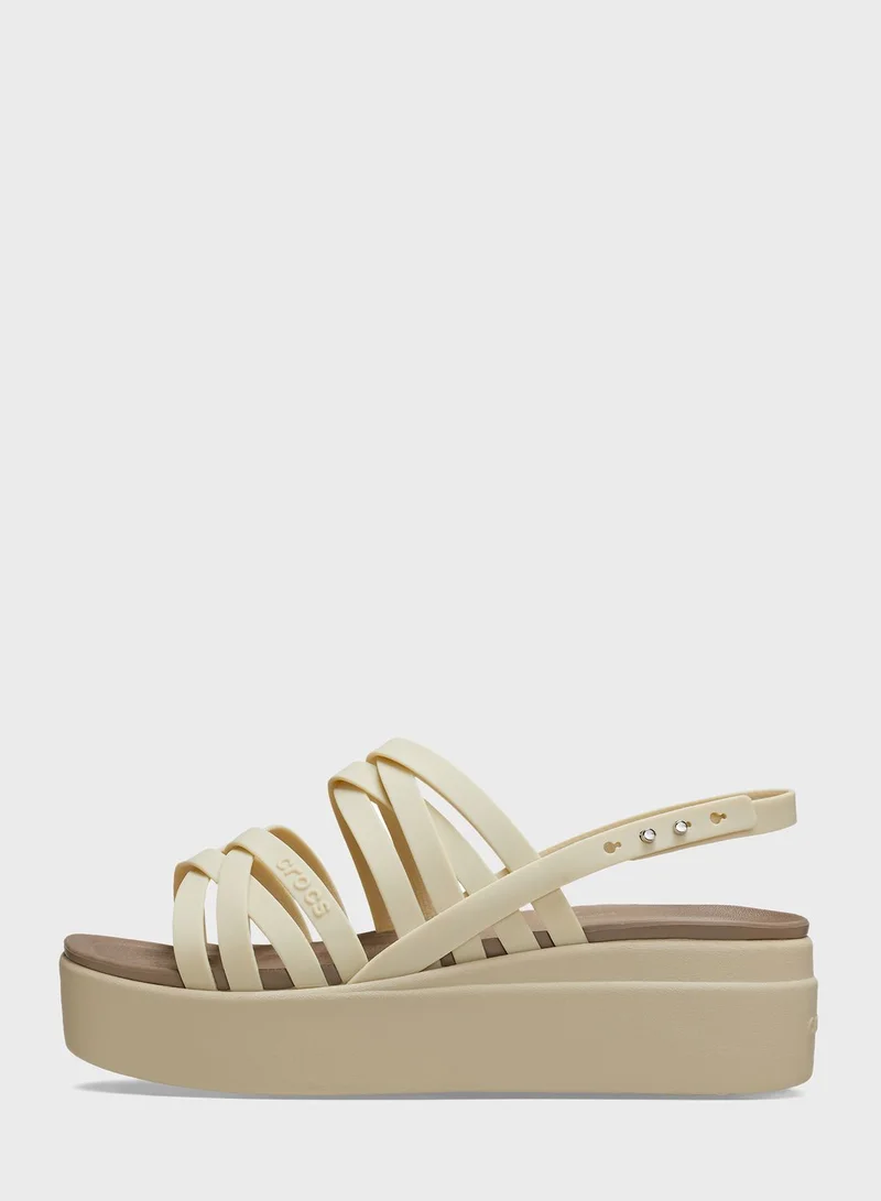 crocs Brooklyn Strappy Low Wedge