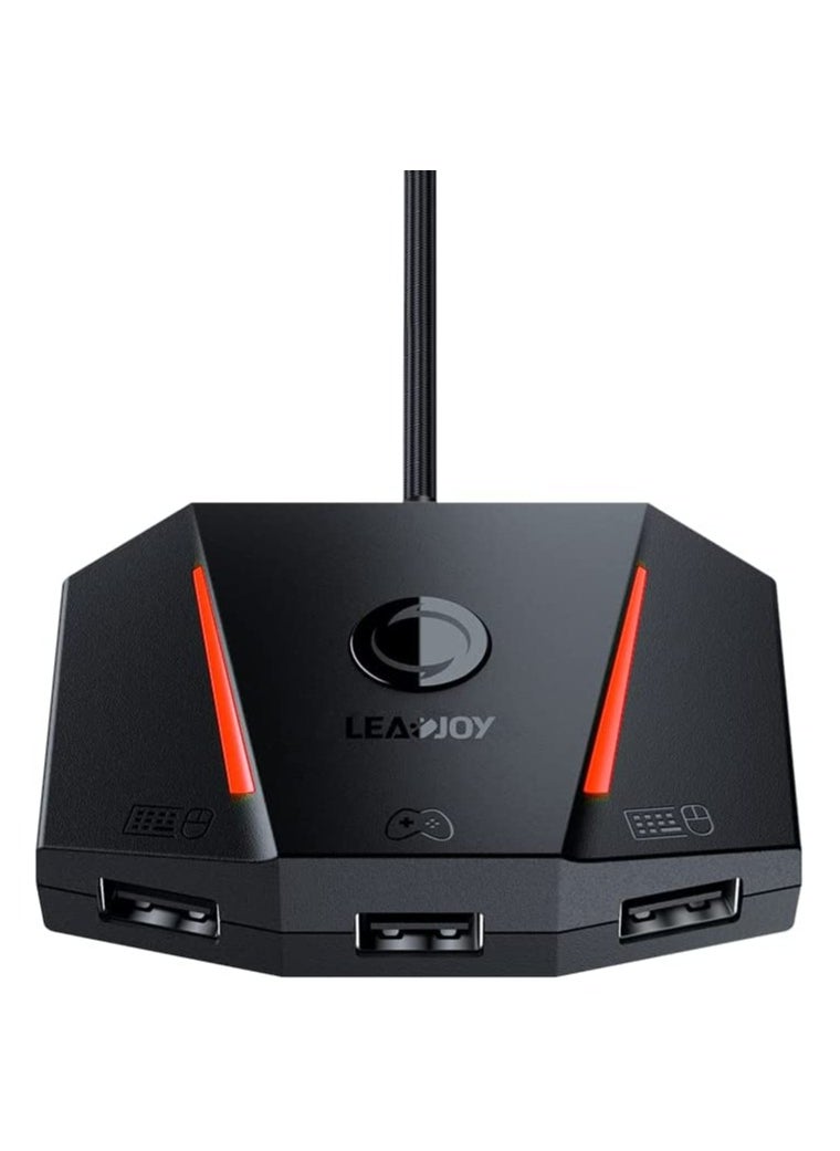 VX2 AimBox Keyboard Mouse Adapter Converter, Controller Adapter Converter for Xbox One, Xbox Series X/S, Playstation 5, Playstation 4 and Nintendo Switch