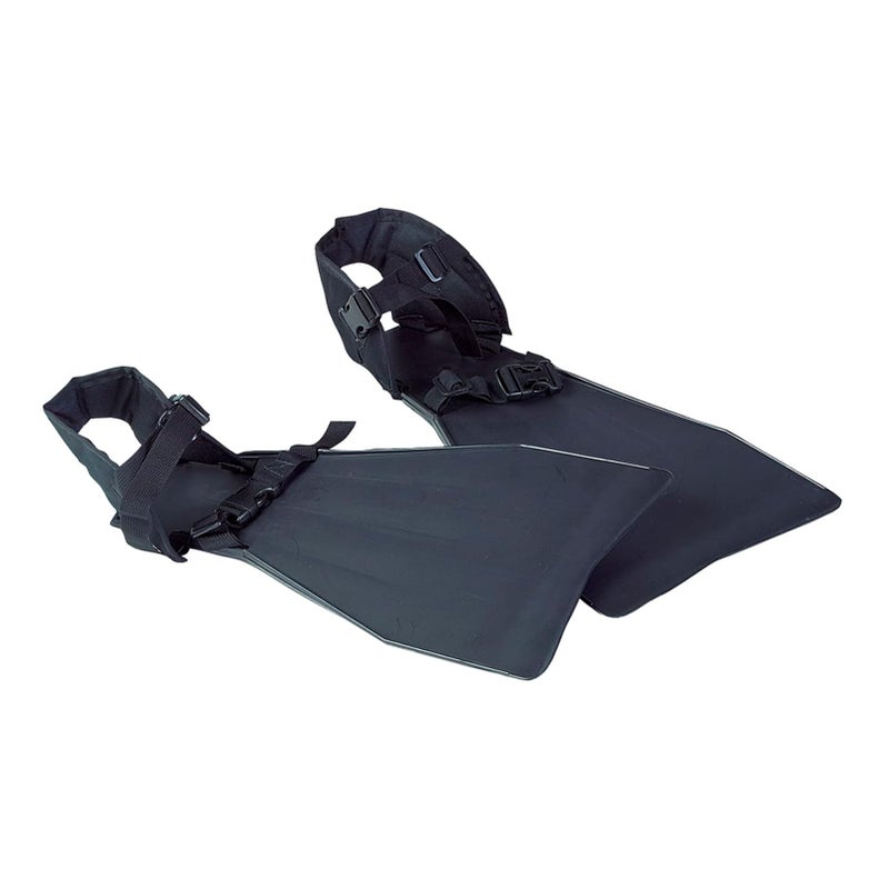 Outcast Backpack Fins - Lightweight Durable Adjustable Easy Step-in Backcountry Angling Fishing Float Tube Navigation Wading Boots/Water Shoes Fins, One Size Fits All - Image 4