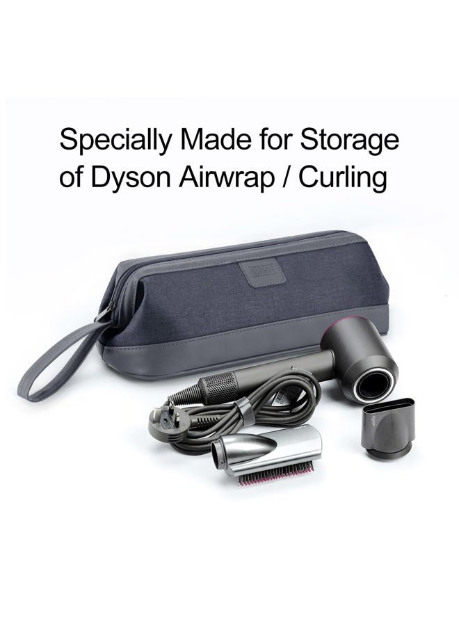 BUBM Travel Case Compatible with Dyson Airwrap & Curling Iron, Portable Hair Dryer Carrying Bag Waterproof Storage for Dyson Supersonic Styler Attachments Protection - Image 5