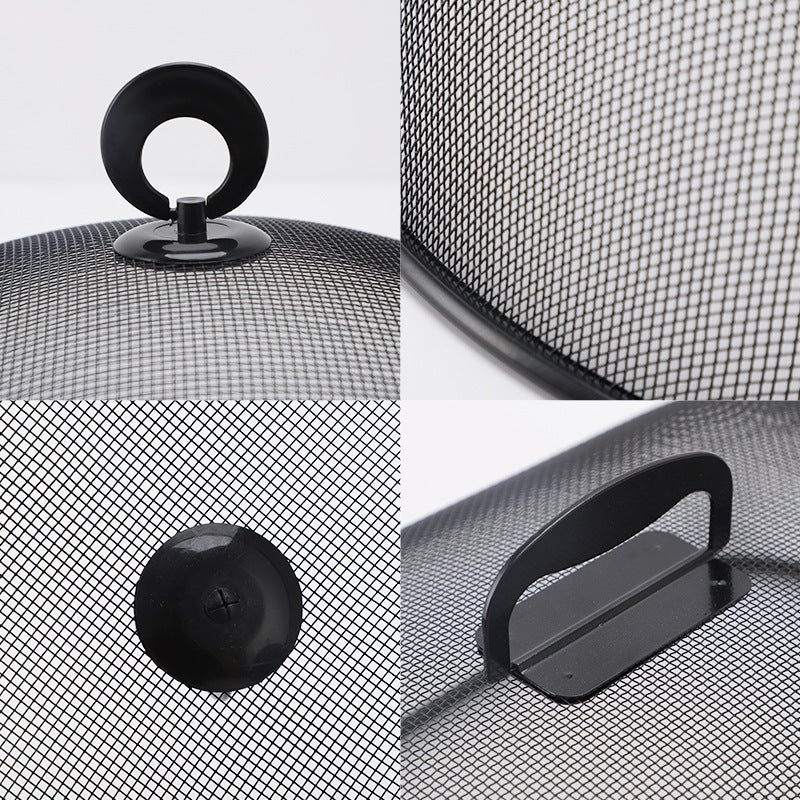 Iron Multi-Specification Vegetable Cover Kitchen Household Anti-Cockroach Mosquito Food Cover Round Square Vegetable Cover - Image 5