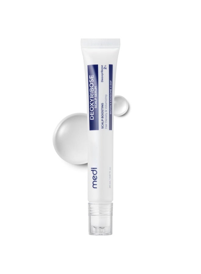Medi Scalp Serum, Rolling‑On Deoxyribose Scalp Serum, Volumizing Hair, Strengthen & Nourish Scalp for Fuller Looking Hair - Image 1