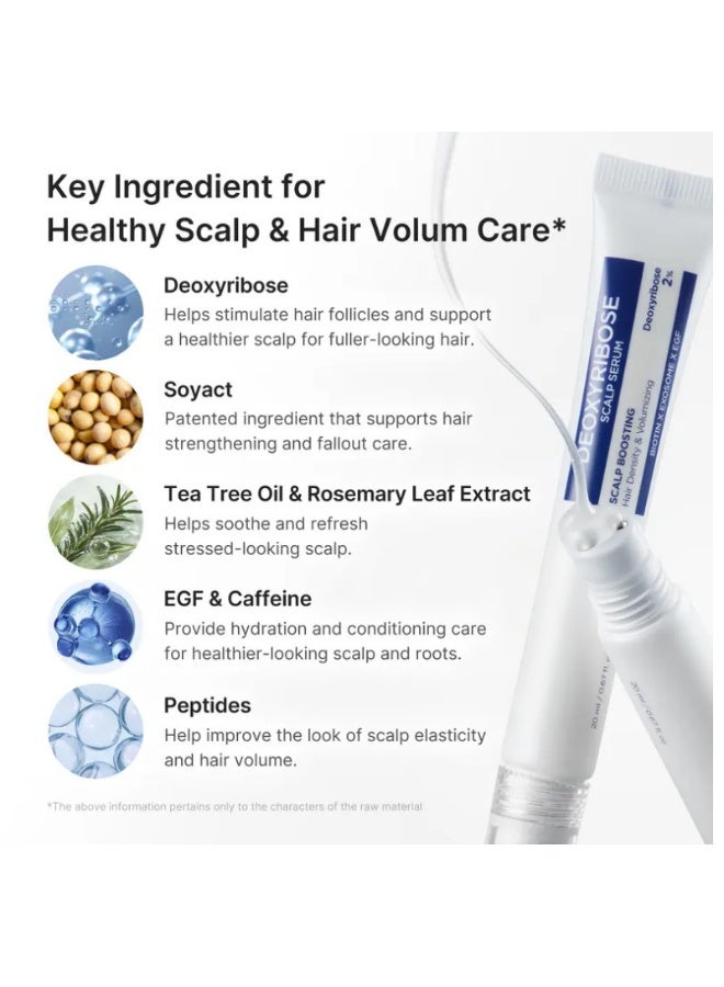 Medi Scalp Serum, Rolling‑On Deoxyribose Scalp Serum, Volumizing Hair, Strengthen & Nourish Scalp for Fuller Looking Hair - Image 4