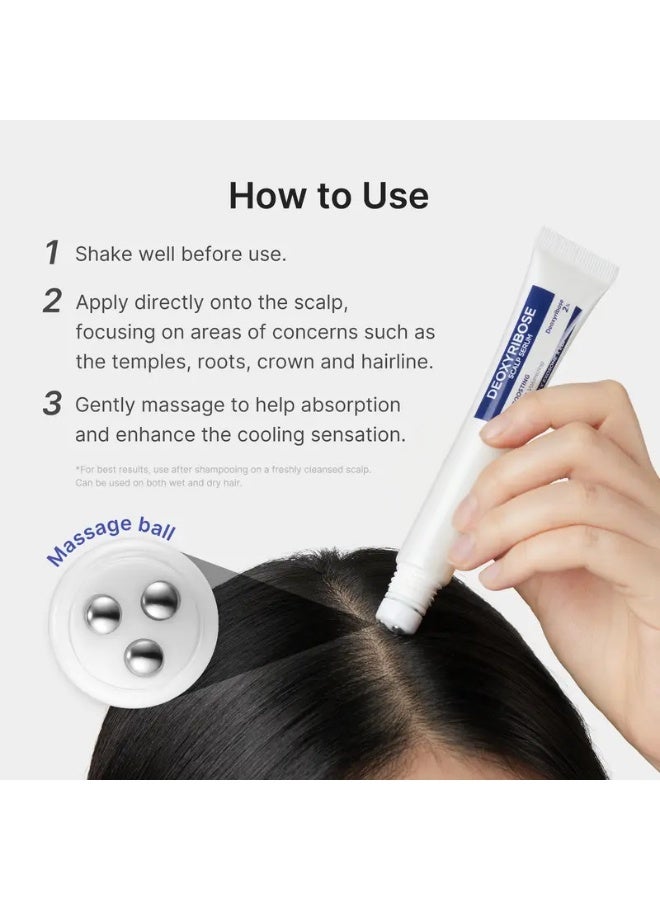 Medi Scalp Serum, Rolling‑On Deoxyribose Scalp Serum, Volumizing Hair, Strengthen & Nourish Scalp for Fuller Looking Hair - Image 3