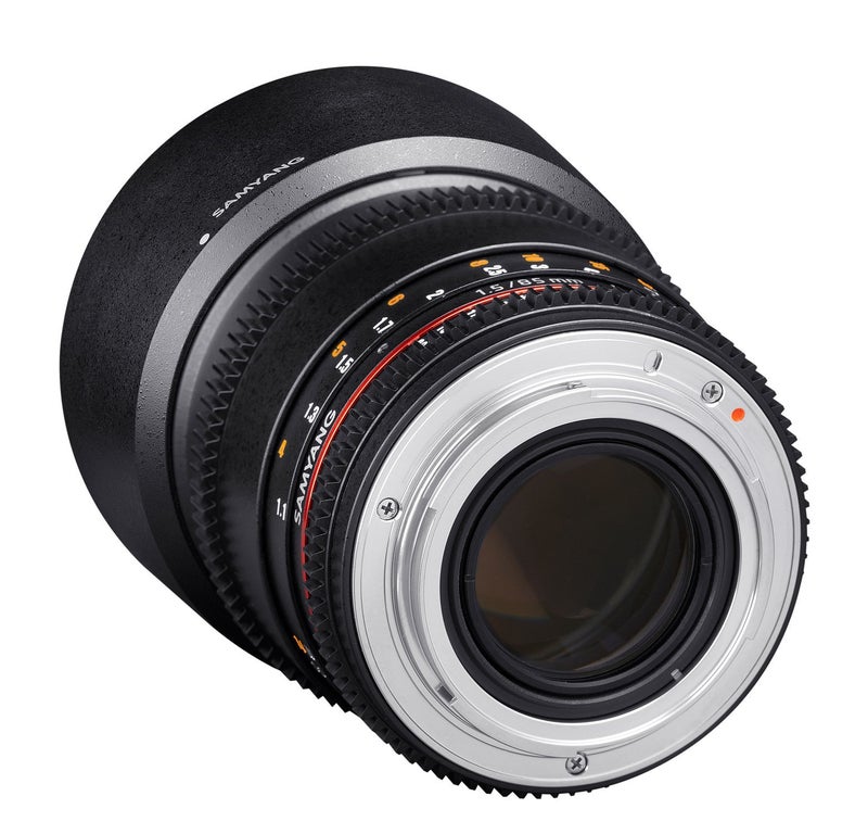 Samyang 85mm T1.5 VDSLR II ED AS IF USM Full Frame for Nikon (Black) - Image 5