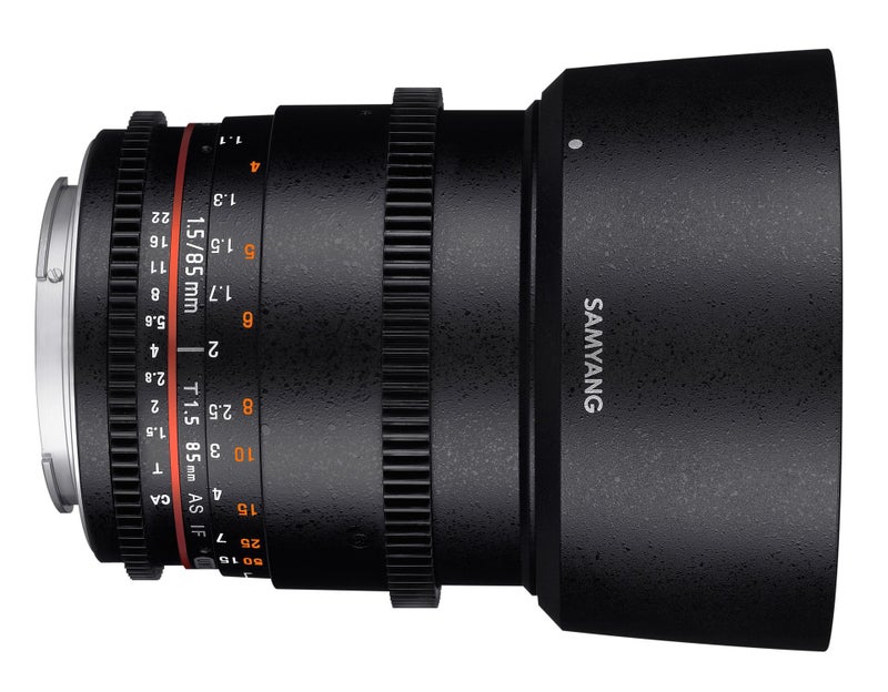 Samyang 85mm T1.5 VDSLR II ED AS IF USM Full Frame for Nikon (Black) - Image 3