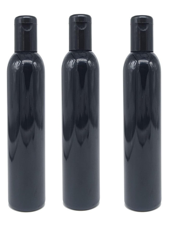 SHREE MAHA 100ml Empty Black Plastic Bottles Refillable Travel Size Cosmetic Containers Small Leak Proof Squeeze Bottles with Black Flip Cap for Toiletries,Shampoo, Beauty Use (Pack of 10) - Image 5