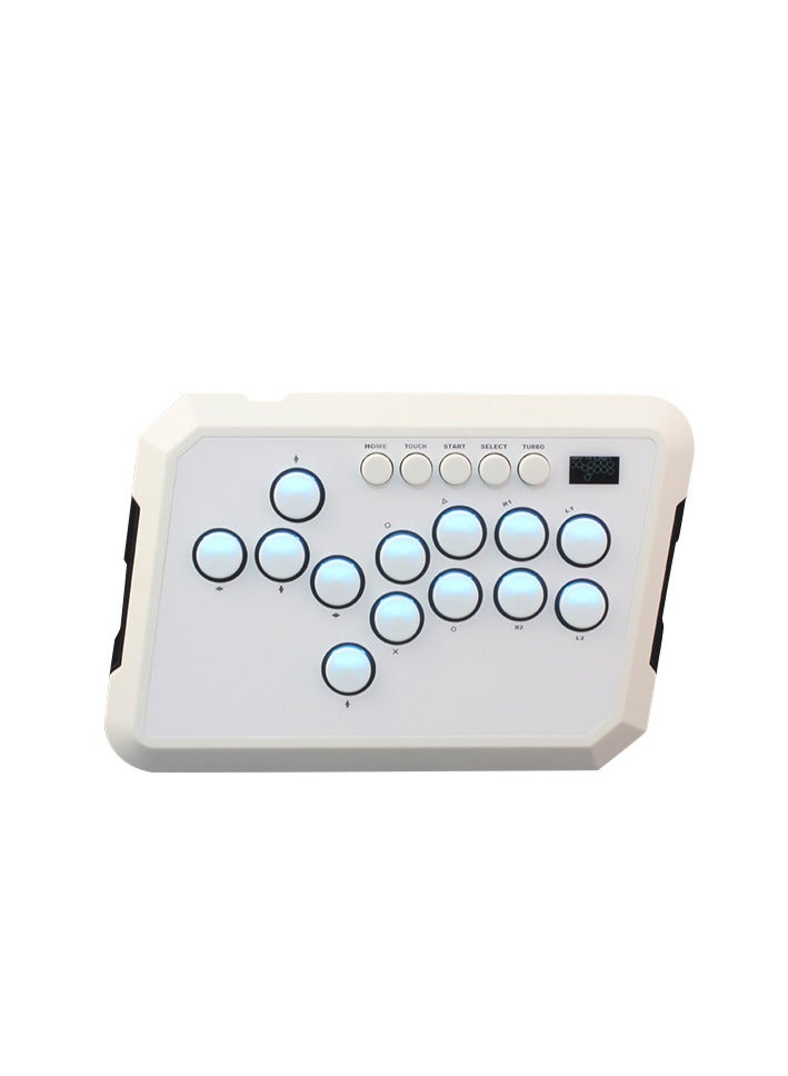 POWKIDDY A50 Hitbox Controller Button Rim leverless Joystick Arcade Stick Controller  - Image 1