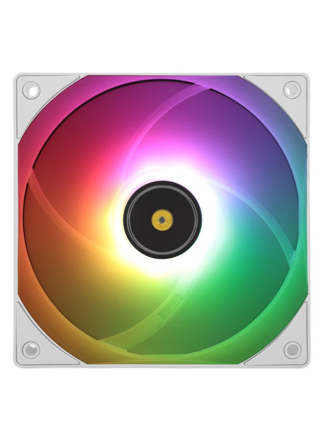 Thermalright Tl-e12w V3 12cm Pwm Case Cooling Fan, 2000 Rpm, S-fdb Bearing, 4pin Pwm, Rgb Fan - Image 1