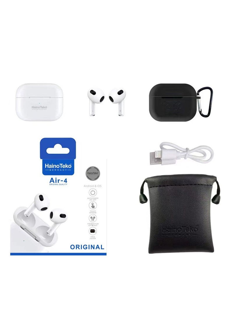 HAINO TEKO High Quality Air-3 Wireless In-Ear Bluetooth For iOS and Androids (Multicolour) - Image 3