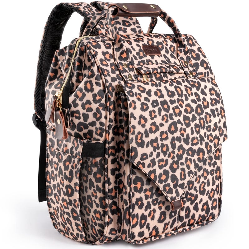 LitBear Diaper Bag Backpack, Fashion Large Capacity Multifunction Nappy Bags - Image 1