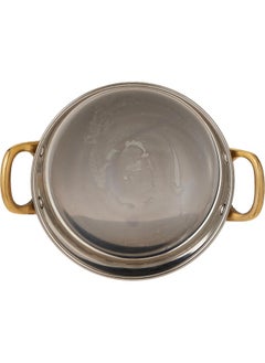 KEDGE Kedge 2 Por Pure Copper Hammered Heavy Saucepan With Brass Handle, 500 Ml Capacity  - Image 3