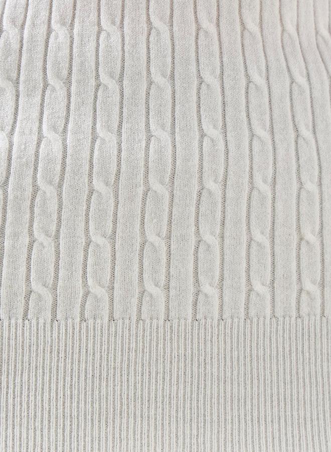 2Xtremz Slim Fit Textured Round Neck Tricot Sweater - Image 3