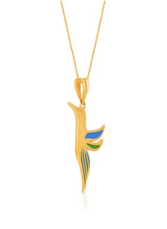 Malabar Gold and Diamonds 22 Carat 916 Purity Yellow Gold Pendant PD3450740Y For Women  - Image 2