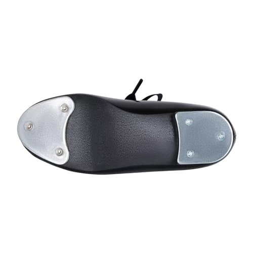 ARCLIBER Tap Shoes for Girls Black Dance Shoe Kids Tap Shoes(Toddler/Little Kid/Big Kid) - Image 4