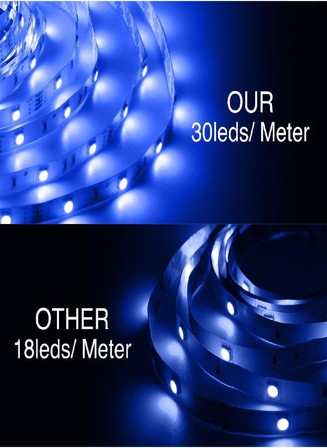 DAYBETTER DAYBETTER Led Strip Lights 16.4ft Waterproof Color Changing Led Lights with Remote Controller  - Image 5