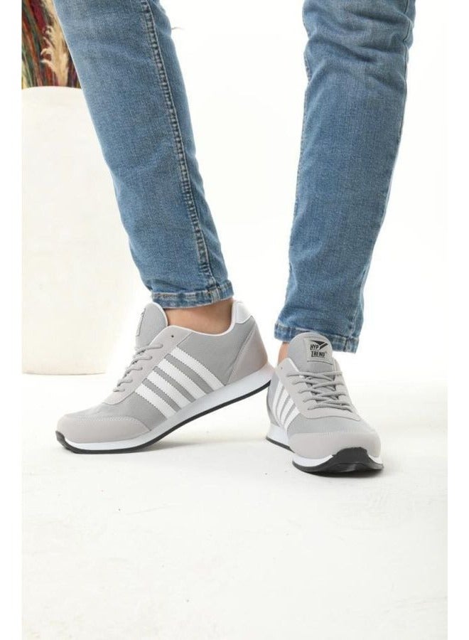 Sports shoes - Pro Hyper brand - casual, comfortable in gray color for unisex, model MRD2022S  - Image 4