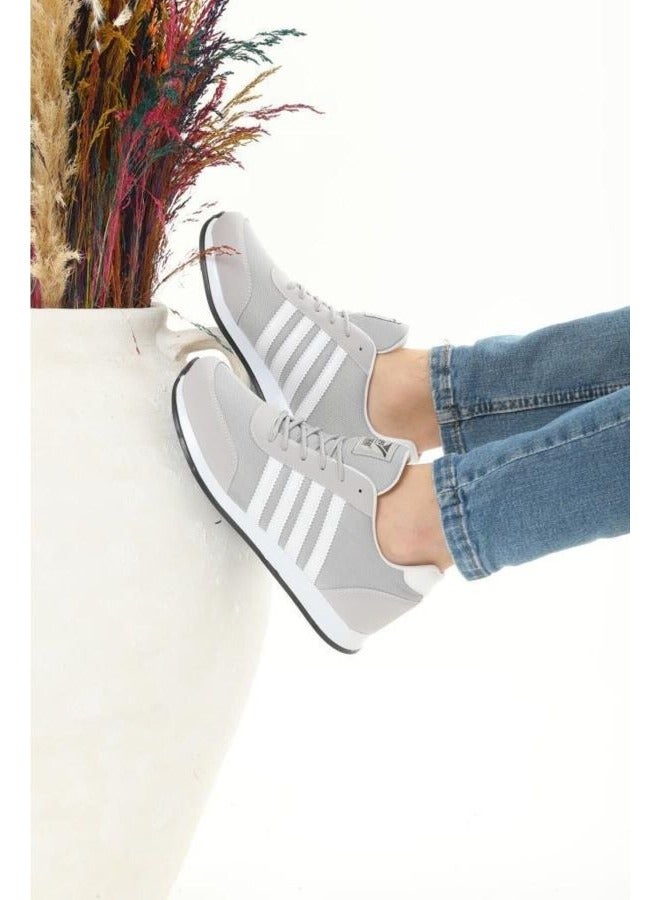 Sports shoes - Pro Hyper brand - casual, comfortable in gray color for unisex, model MRD2022S  - Image 2