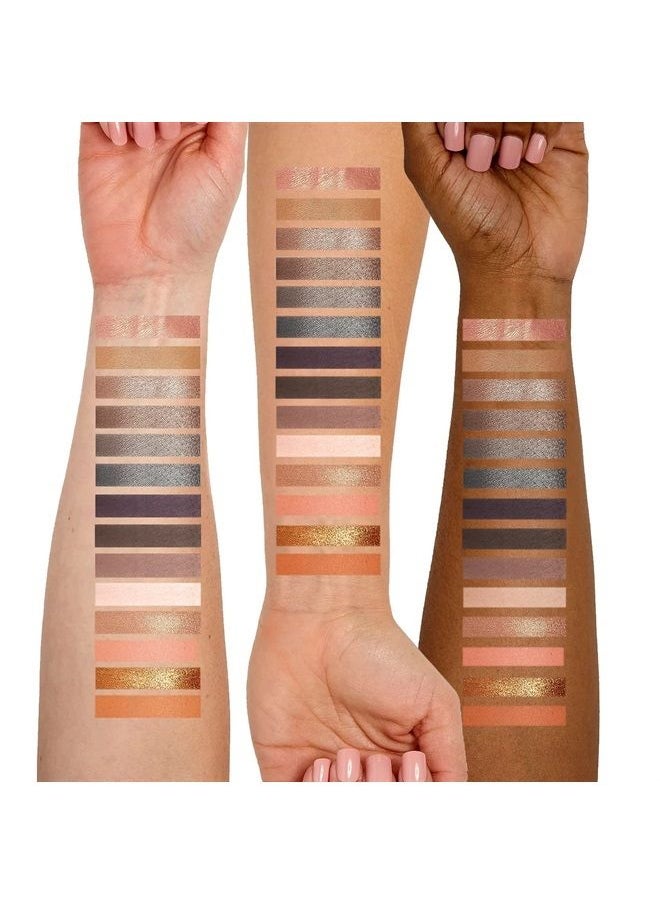 youngfocus - Youngfocus Eye Makeup Brow Contour Kit, 6 Waterproof Eyebrow Powders Palette Set, 5 Eyebrow Stencils,14 Highly Pigmented Eyeshadows, 3 Highlighter Contour Powders, Spoolie/Brush Duo, Eye Brow Wax - Be - Image 1