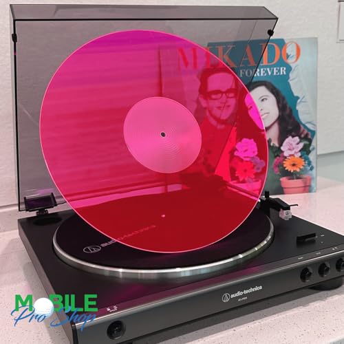 Mobile Pro Shop Acrylic Turntable Mat-Platter Vinyl Slipmat for 12 Inches LP Players-Reduced Noise & Improves Sound Quality & Provides Tighter Bass-Anti Static Record Player Mat. - Image 5