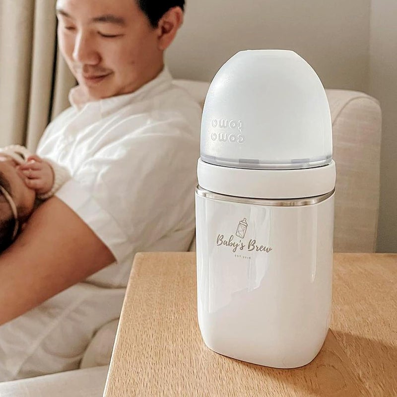 Baby's Brew Store Baby’s Brew Bottle Adapter for The Baby’s Brew Portable Warmer Adapters for Milk Warmers, Leak-Proof and Easy-to-Clean Design, Compatible with Dr. Brown Wideneck - Image 4
