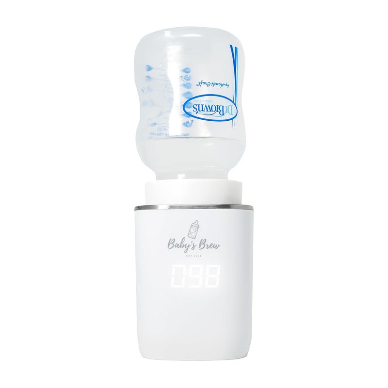 Baby's Brew Store Baby’s Brew Bottle Adapter for The Baby’s Brew Portable Warmer Adapters for Milk Warmers, Leak-Proof and Easy-to-Clean Design, Compatible with Dr. Brown Wideneck - Image 2