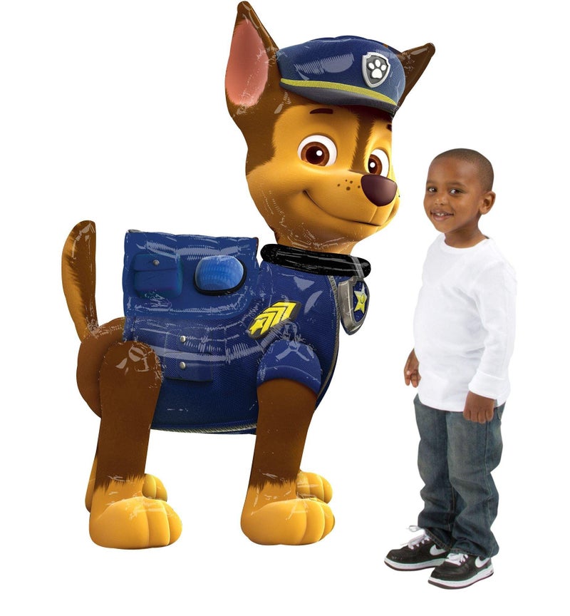 Amscan 54 Inch Airwalker Paw Patrol Chase Balloon - Image 1