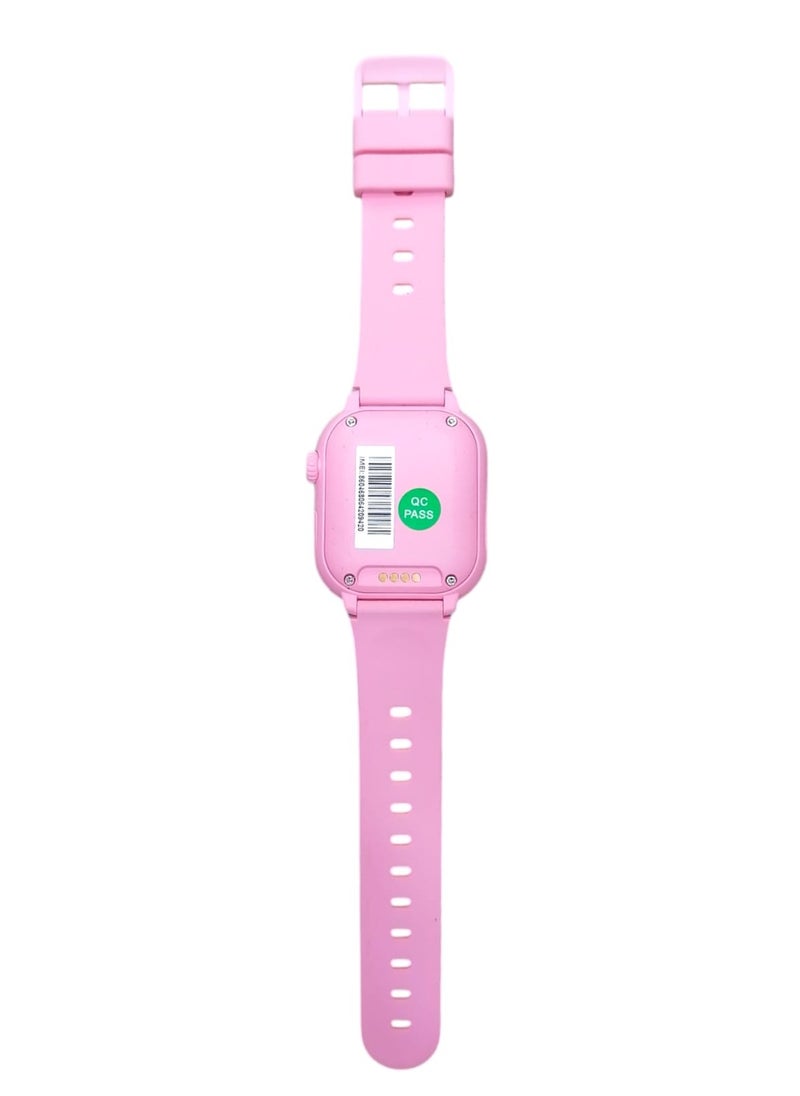 Denx Smart watch for children with a SIM card and 4G network, pink  - Image 3
