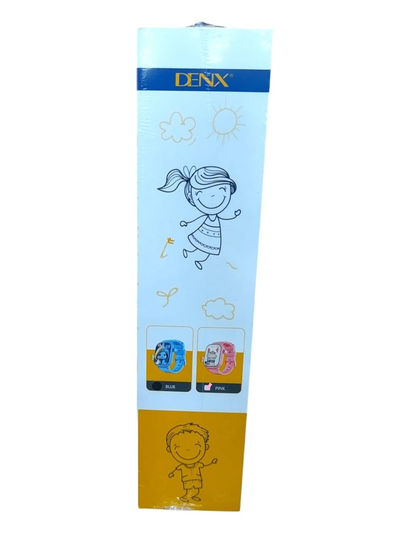 Denx Smart watch for children with a SIM card and 4G network, pink  - Image 5